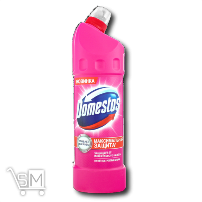 Сравнить цены на Средство для чистки универсальное «Domestos» «Розовый шторм» 1л