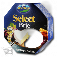 Сыр «Alpenhain» «Select Brie» с плесенью 50% 125г Сыр «Alpenhain» «Select Brie» с плесенью 50% 125г