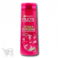 Шампунь зміцнюючий «Garnier» «Fructis» «Густе та розкішне» 400мл