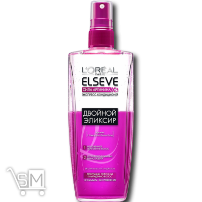 Сравнить цены на Экспресс-кондиционер «Loreal Paris» «Elseve» «Сила аргинина x3» 200мл