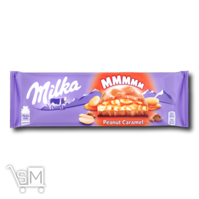 Сравнить цены на Шоколад молочный «Milka» «Peanut Caramel» 276 г