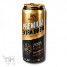 Пиво «Оболонь» «Premium Extra Brew» светлое 4,6% 0,5л