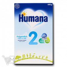 Суміш «Humana» дитяча з пребіотиками 6-12 міс 600г