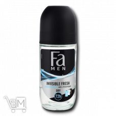 Дезодорант кульковий «Fa Men» «Invisible Fresh» «Aquatic Scent» 50мл