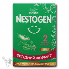 Суміш молочна суха «Nestle» «Nestogen 2» з 6 місяців 1кг Суміш молочна суха «Nestle» «Nestogen 2» з 6 місяців 1кг