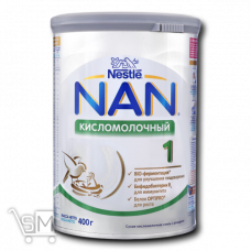 Суха cуміш молочна «Nestle» «Nan 1» «Кисломолочний» з народження 400г