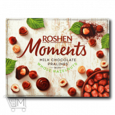 Конфеты «Roshen» «Moments» с целым фундуком 116г