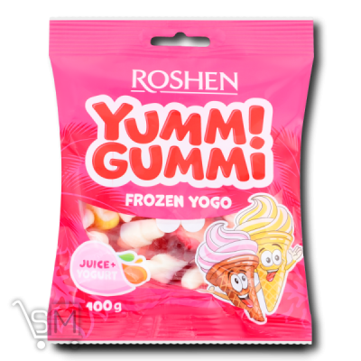Сравнить цены на Конфеты желейные «Roshen» «Yummi Gummi Frozen Yogo» 100г