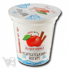 Йогурт «Галичина» со вкусом яблоко-корица 2,2% 260г