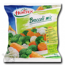 Суміш брокколі «Hortex» швидкозаморожена 400г Суміш брокколі «Hortex» швидкозаморожена 400г