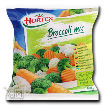Сравнить цены на Суміш брокколі «Hortex» швидкозаморожена 400г