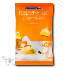 Вареники «Геркулес» з картоплею 900г