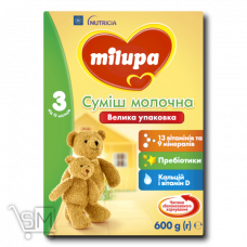Смесь молочная сухая «Milupa» 3 600г