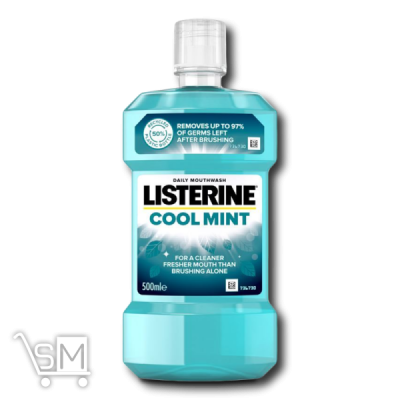 Сравнить цены на Ополаскиватель для полости рта «Listerine» «Освежающая мята» 500мл