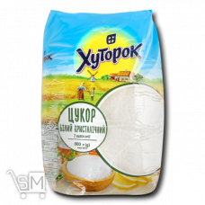 Цукор «Хуторок» білий кристалічний 800г
