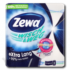 Рушники паперові «Zewa» «Wisch&Weg» Extra Lang Original 2шт