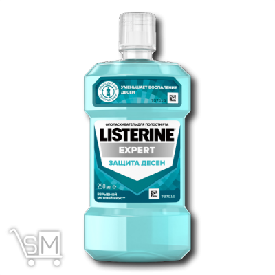 Сравнить цены на Ополаскиватель для полости рта «Listerine» «Expert» «Защита десен» 250мл