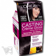 Краска для волос «Loreal Paris» «Casting Creme Gloss» 200 «Черный кофе»