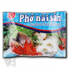 Лапша рисовая «Bich Chi» со вкусом морепродуктов 60г
