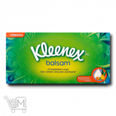 Салфетки бумажные «Kleenex» «Balsam» 72шт