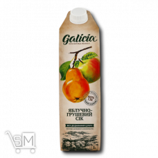 Сік «Galicia» яблучно-грушевий неосвітлений 1л Сік «Galicia» яблучно-грушевий неосвітлений 1л