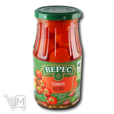 Сравнить цены на Томаты «Верес» маринованные «Черри» 500г