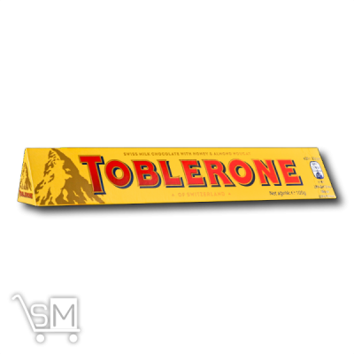 Сравнить цены на Шоколад молочный «Toblerone» с нугой из меда и миндаля 100г