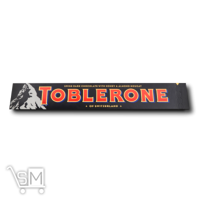 Сравнить цены на Шоколад чорний «Toblerone» з нугою з меду й мигдалю 100г
