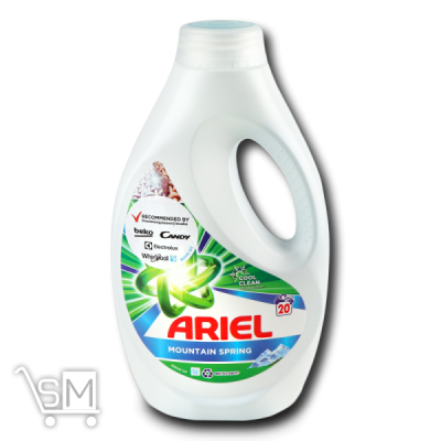 Сравнить цены на Гель для прання «Ariel» «Гірське Джерело» 1,1л