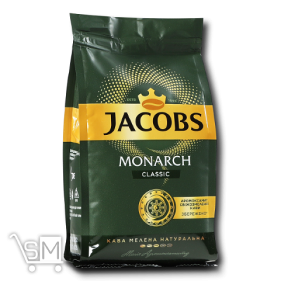 Сравнить цены на Кофе «Jacobs» «Monarch» «Classic» жареный молотый 70г
