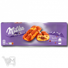 Пирожное «Milka» «Soft&Choc» бисквит с шоколадной начинкой 175г