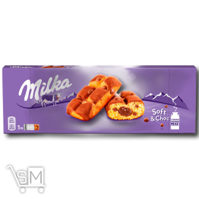 Сравнить цены на Тістечко «Milka» «Soft&Choc» бісквіт з шоколадною начинкою 175г