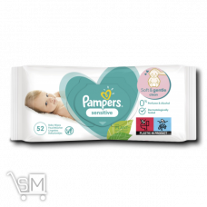 Салфетки «Pampers» «Sensitive» 52шт