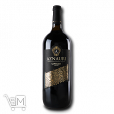 Вино «Aznauri» «Саперави» красное сухое 11% 1,5л