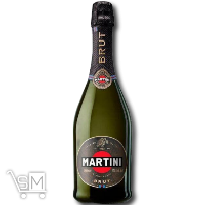 Сравнить цены на Вино игристое «Martini» «Brut» белое 11,5% 0,75л