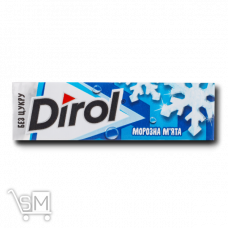 Жувальна гумка «Dirol» «Морозна м'ята» 13,6г