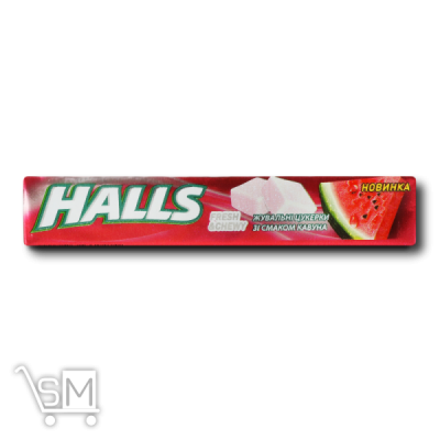 Сравнить цены на Конфеты «Halls» со вкусом арбуза 47г