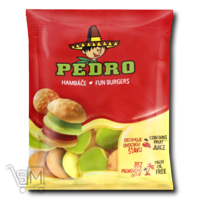 Сравнить цены на Цукерки «Pedro» «Веселі бургери» 80г