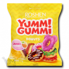 Цукерки желейні «Roshen» «Yummi Gummi» Donuts 100г