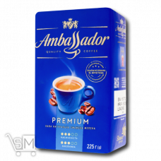 Кава «Ambassador» «Premium» мелена 225г