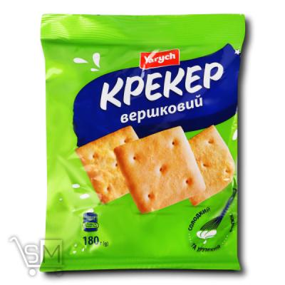 Сравнить цены на Крекер «Yarych» «Вершковий» 180г