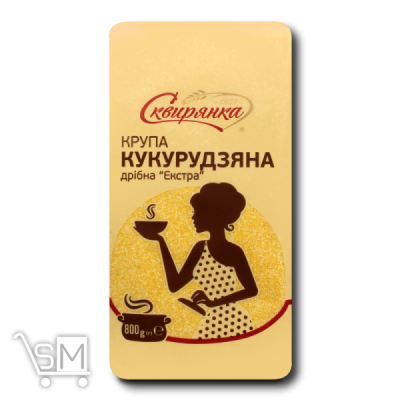 Сравнить цены на Крупа кукурудзяна «Сквирянка» дрібна «Екстра» 800г