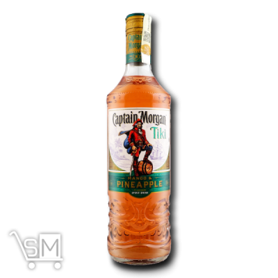 Сравнить цены на Напиток алкогольный на основе карибского рома «Capitan Morgan» «Tiki» «Mango&Pineapple» 25% 0,7л