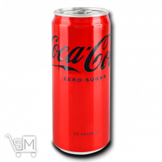 Напій газований «Coca-Cola» «Zero» ж/б 0,33л Напій газований «Coca-Cola» «Zero» ж/б 0,33л