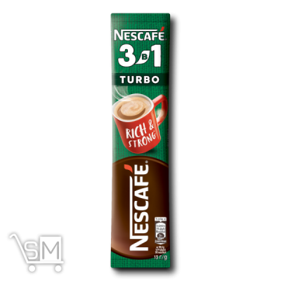 Сравнить цены на Напій кавовий «Nescafe» 3в1 «Turbo» розчинний 13г