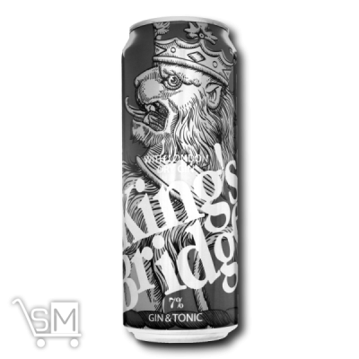 Сравнить цены на Напиток слабоалкогольный «Kings Bridge» «Gin&Tonic» ж/б 7% 0,5л