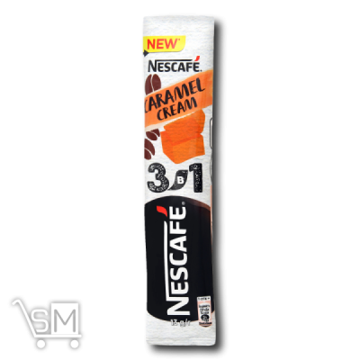 Сравнить цены на Напій кавовий «Nescafe» 3в1 «Caramel» зі смаком карамелі розчинний 13г
