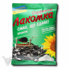 Семечки подсолнечные «Справжня Лакомка» соленые 180г