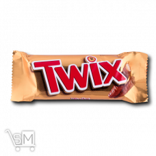 Батончик «Twix» у молочному шоколаді 50г Батончик «Twix» у молочному шоколаді 50г
