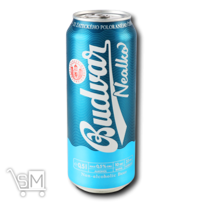 Сравнить цены на Пиво «Budweiser» «Budvar» светлое безалкогольное 0,5л